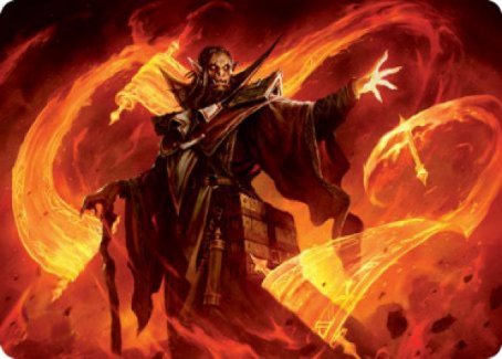Plargg, Dean of Chaos Art Card [Strixhaven: School of Mages Art Series] | Local Legends