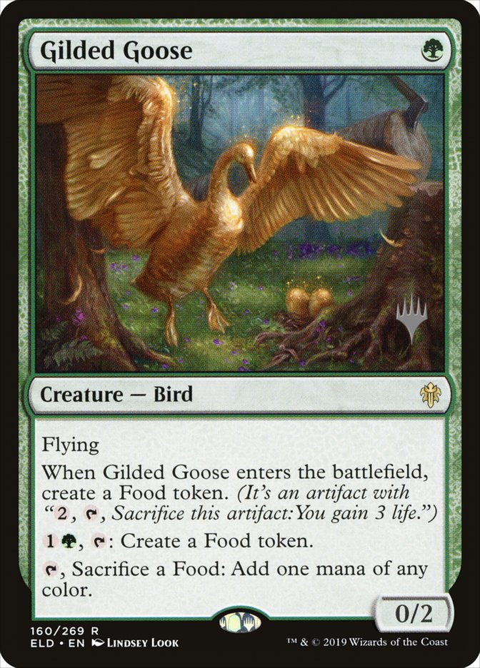 Gilded Goose (Promo Pack) [Throne of Eldraine Promos] | Local Legends