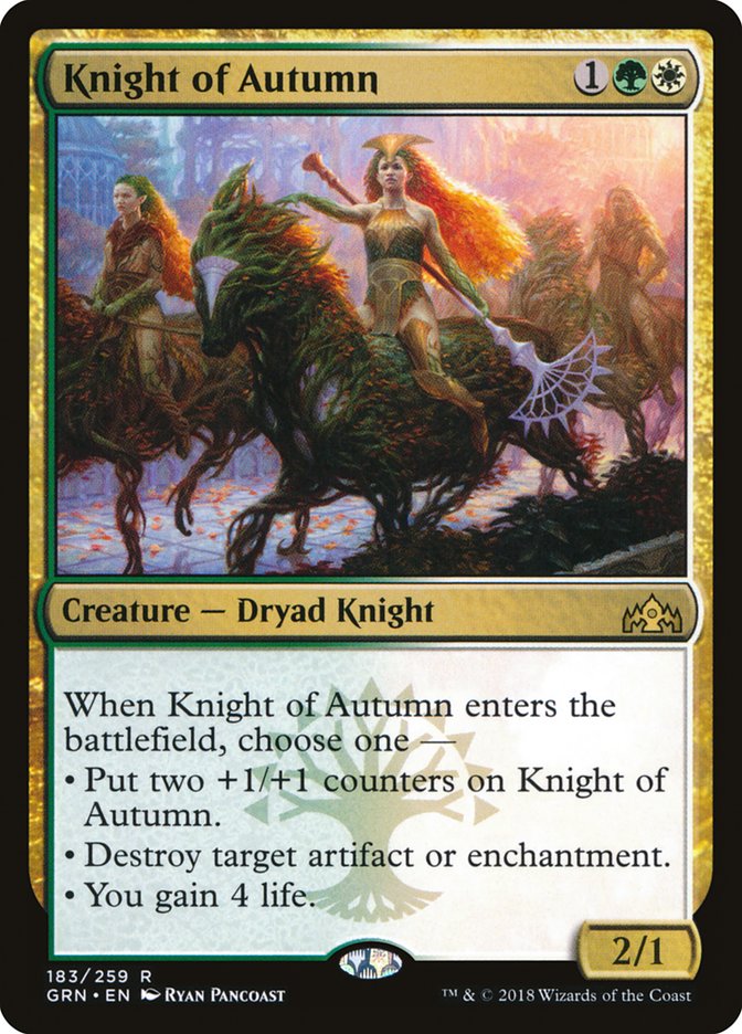 Knight of Autumn [Guilds of Ravnica] | Local Legends