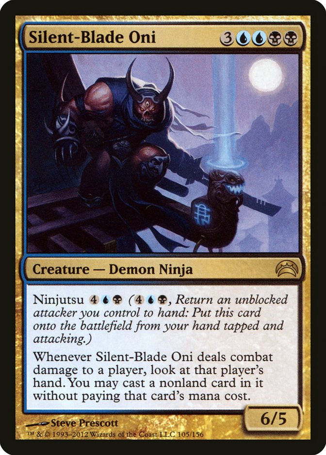 Silent-Blade Oni [Planechase 2012] | Local Legends