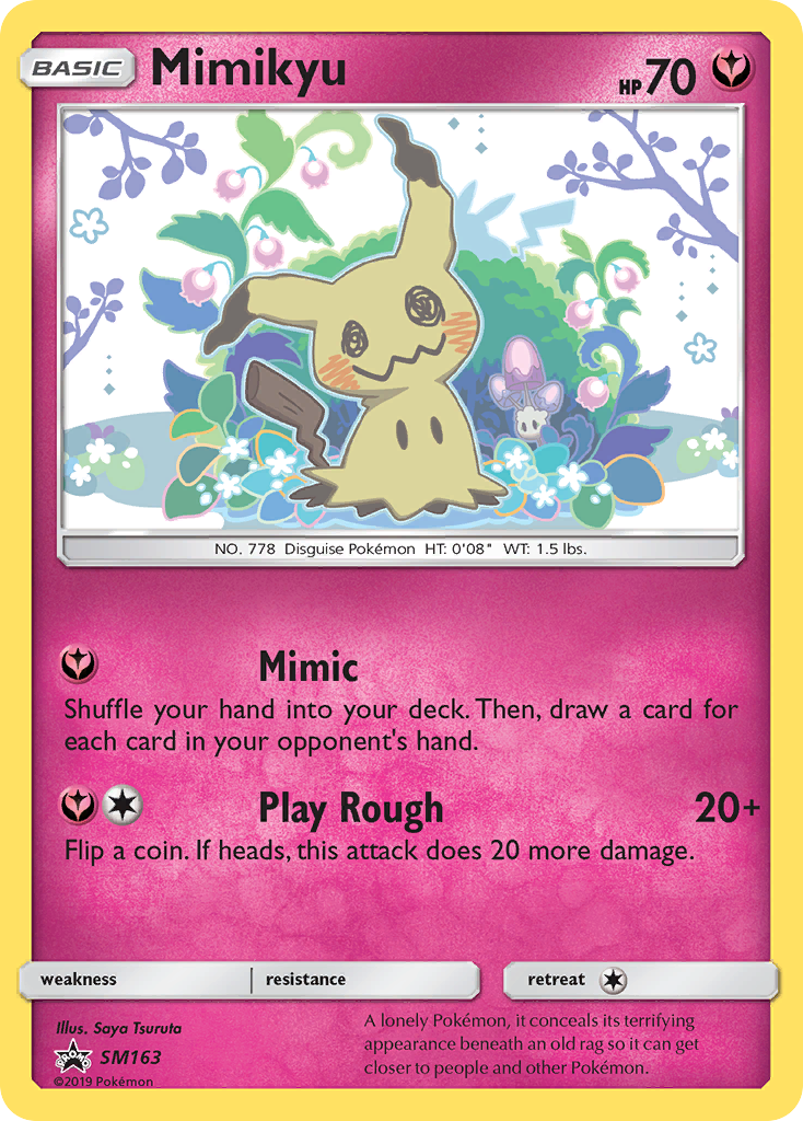 Mimikyu (SM163) [Sun & Moon: Black Star Promos] | Golgari Games