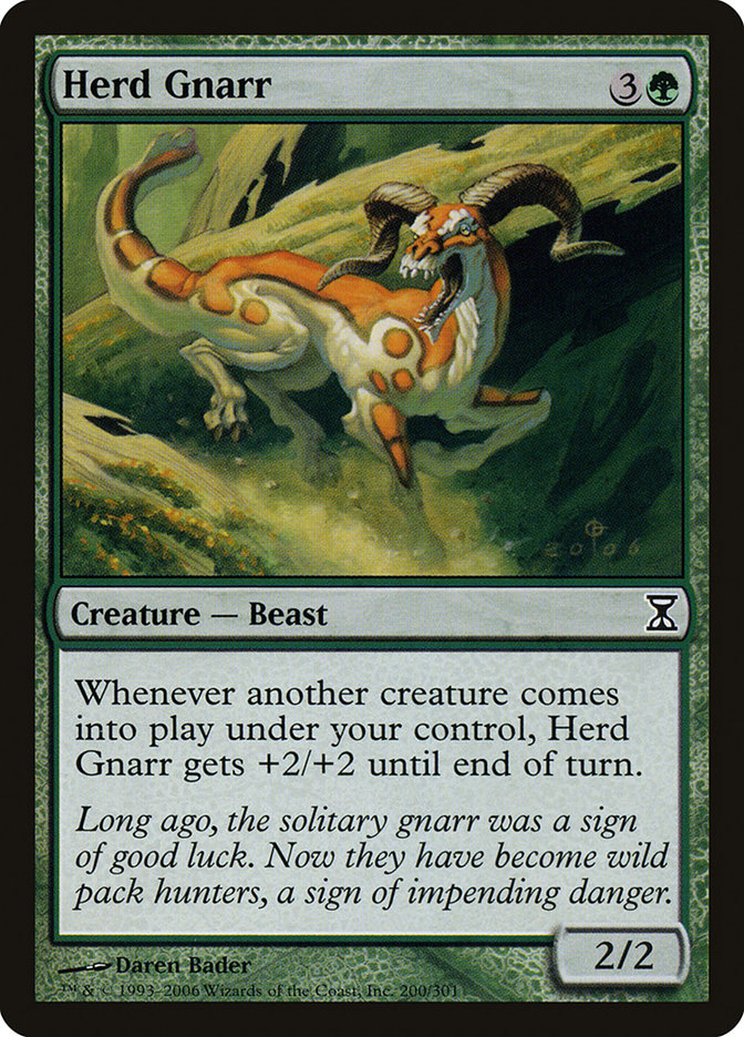 Herd Gnarr [Time Spiral] | Local Legends