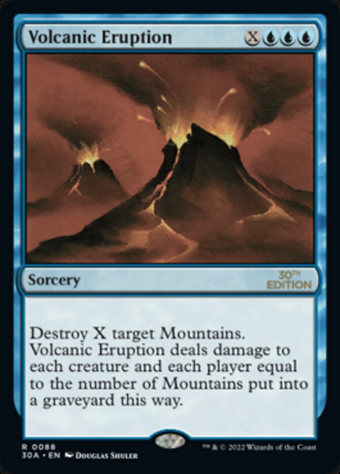 Volcanic Eruption [30th Anniversary Edition] | Local Legends