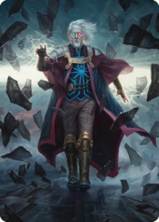 Urza, Planeswalker Art Card [The Brothers' War Art Series] | Golgari Games