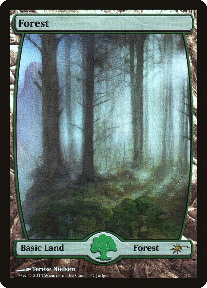 Forest (5★) [Judge Gift Cards 2014] | Golgari Games