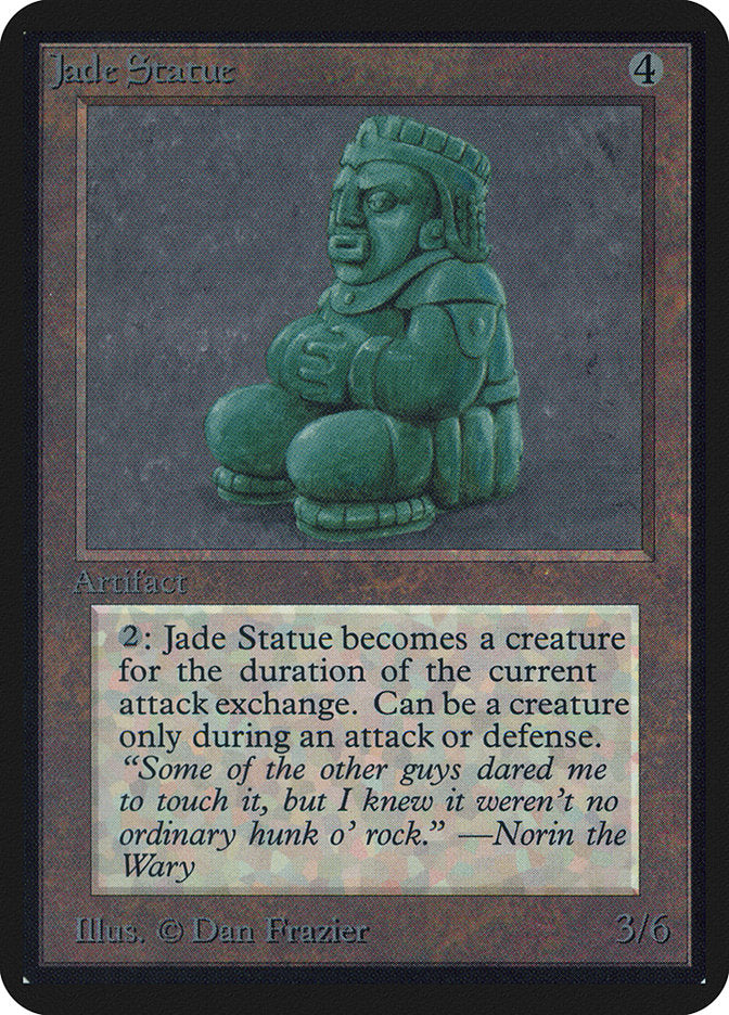 Jade Statue [Alpha Edition] | Golgari Games