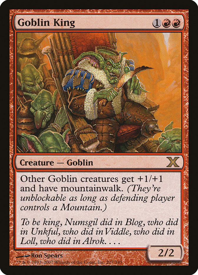 Goblin King [Tenth Edition] | Local Legends