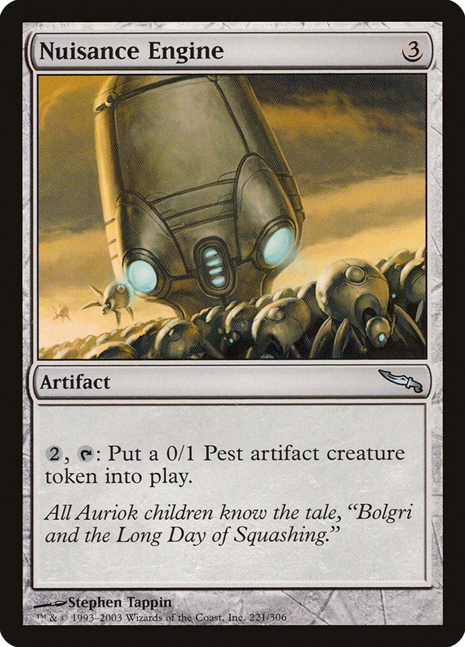 Nuisance Engine [Mirrodin] | Local Legends