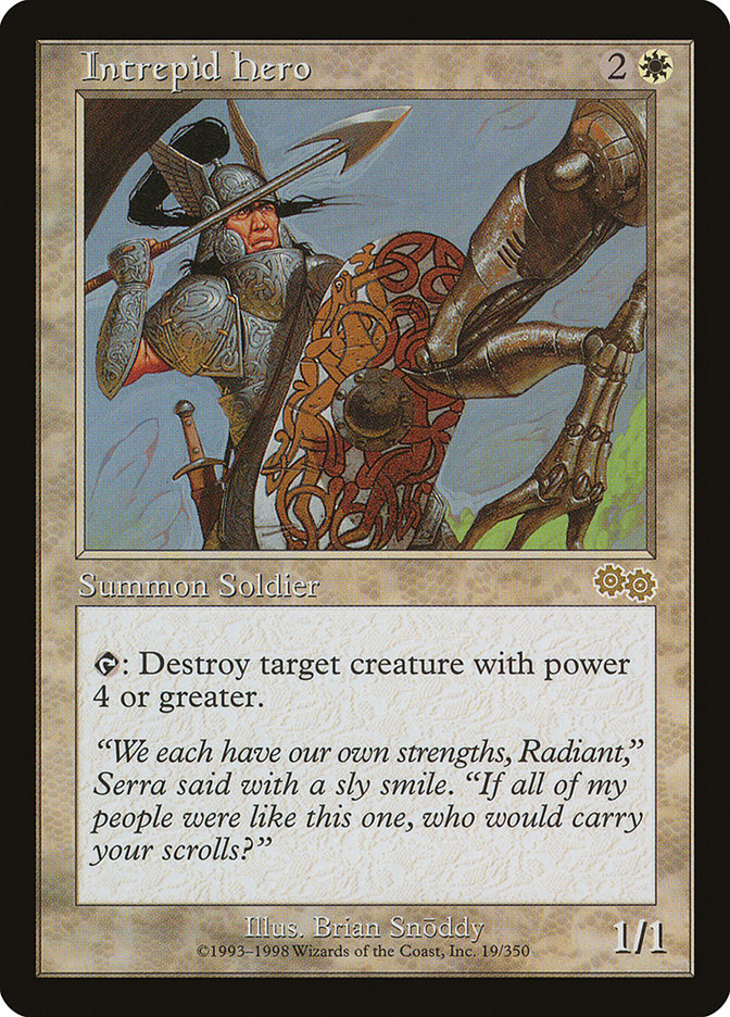 Intrepid Hero [Urza's Saga] | Local Legends