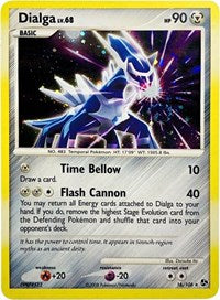 Dialga (16/106) (Cosmos Holo) (Theme Deck Exclusive) [Diamond & Pearl: Great Encounters] | Golgari Games