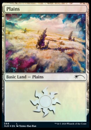 Plains (Enchanted) (544) [Secret Lair Drop Promos] | Golgari Games