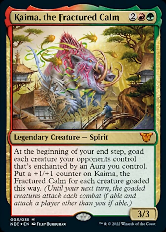 Kaima, the Fractured Calm [Kamigawa: Neon Dynasty Commander] | Golgari Games