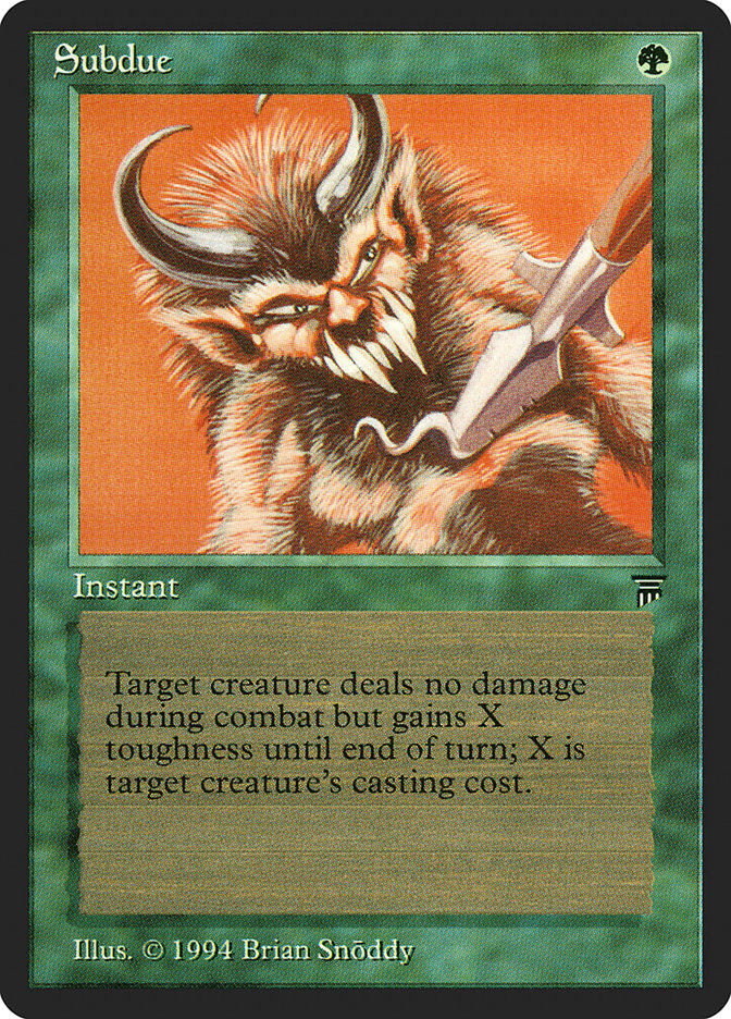 Subdue [Legends] | Local Legends