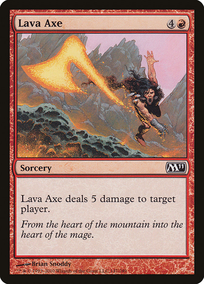 Lava Axe [Magic 2011] | Local Legends