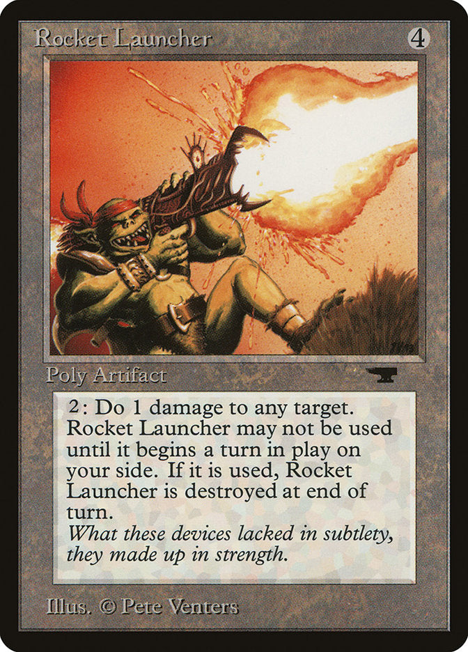 Rocket Launcher [Antiquities] | Local Legends