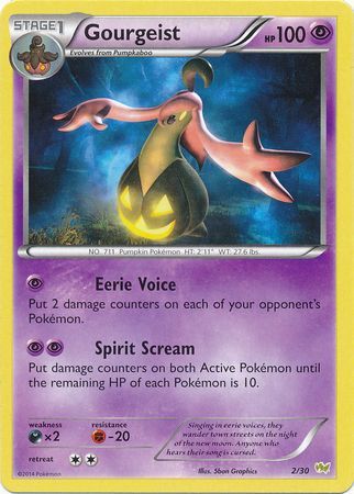 Gourgeist (2/30) [XY: Trainer Kit - Noivern] | Golgari Games