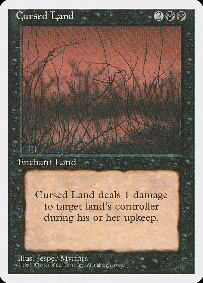 Cursed Land [Fourth Edition] | Local Legends