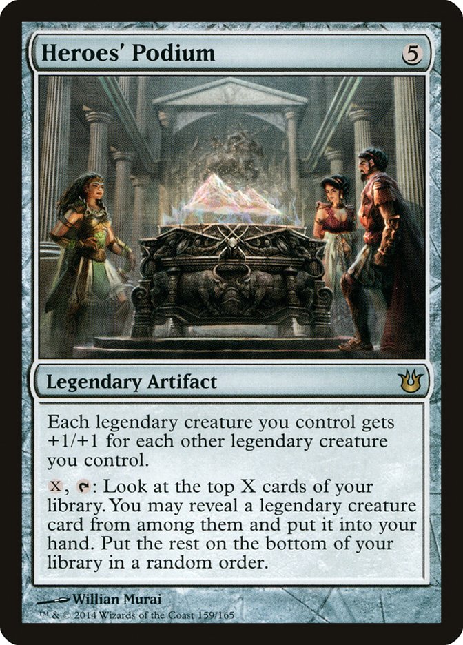 Heroes' Podium [Born of the Gods] | Local Legends