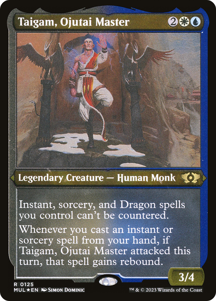 Taigam, Ojutai Master (Foil Etched) [Multiverse Legends] | Local Legends