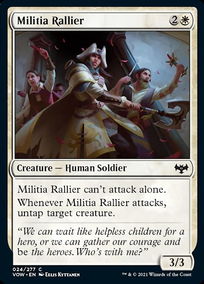 Militia Rallier [Innistrad: Crimson Vow] | Golgari Games