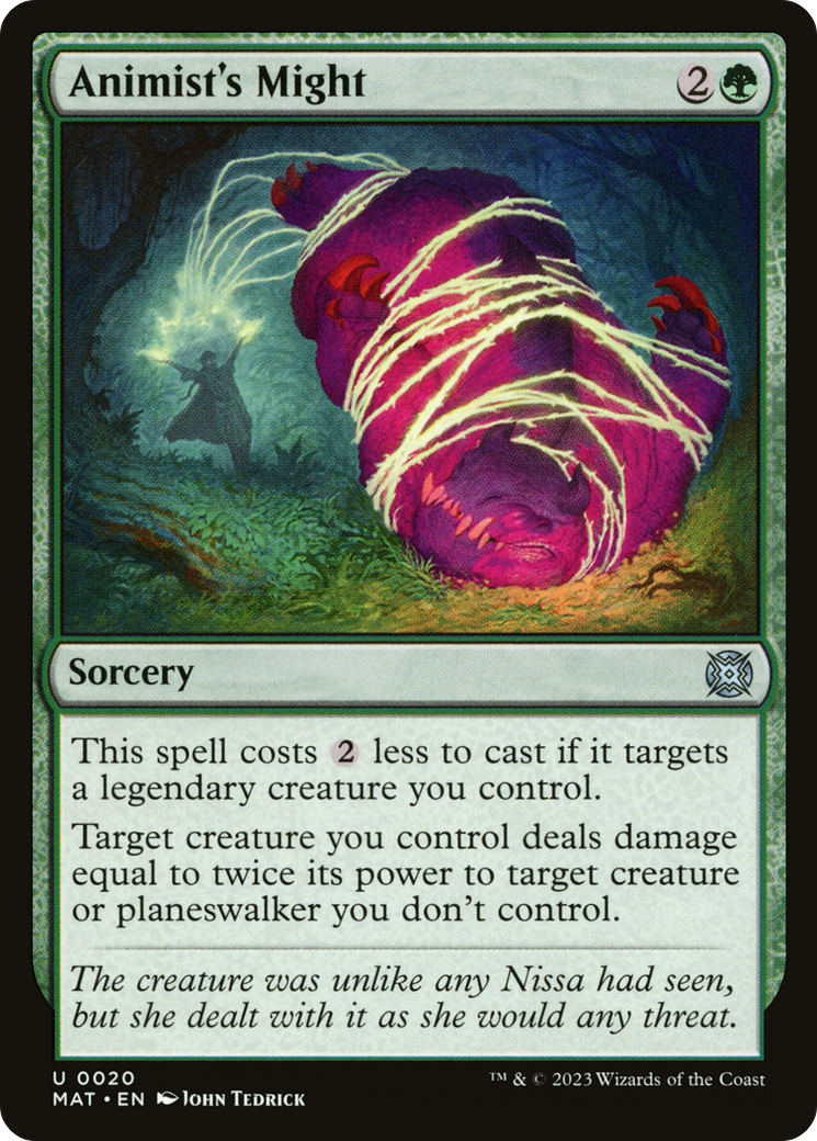 Animist's Might [March of the Machine: The Aftermath] | Local Legends