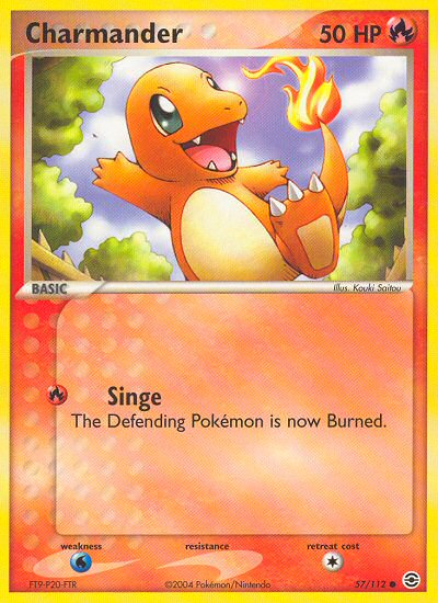 Charmander (57/112) [EX: FireRed & LeafGreen] | Golgari Games