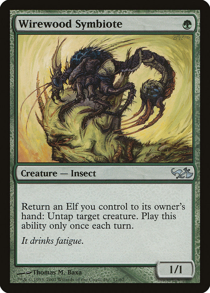 Wirewood Symbiote [Duel Decks: Elves vs. Goblins] | Local Legends