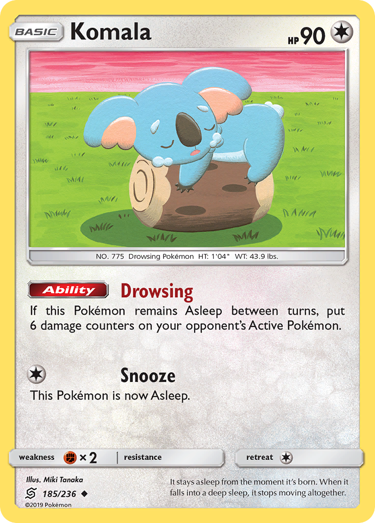 Komala (185/236) [Sun & Moon: Unified Minds] | Golgari Games