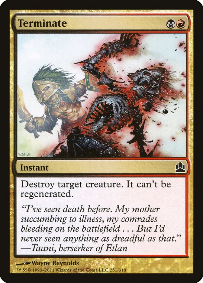 Terminate [Commander 2011] | Local Legends