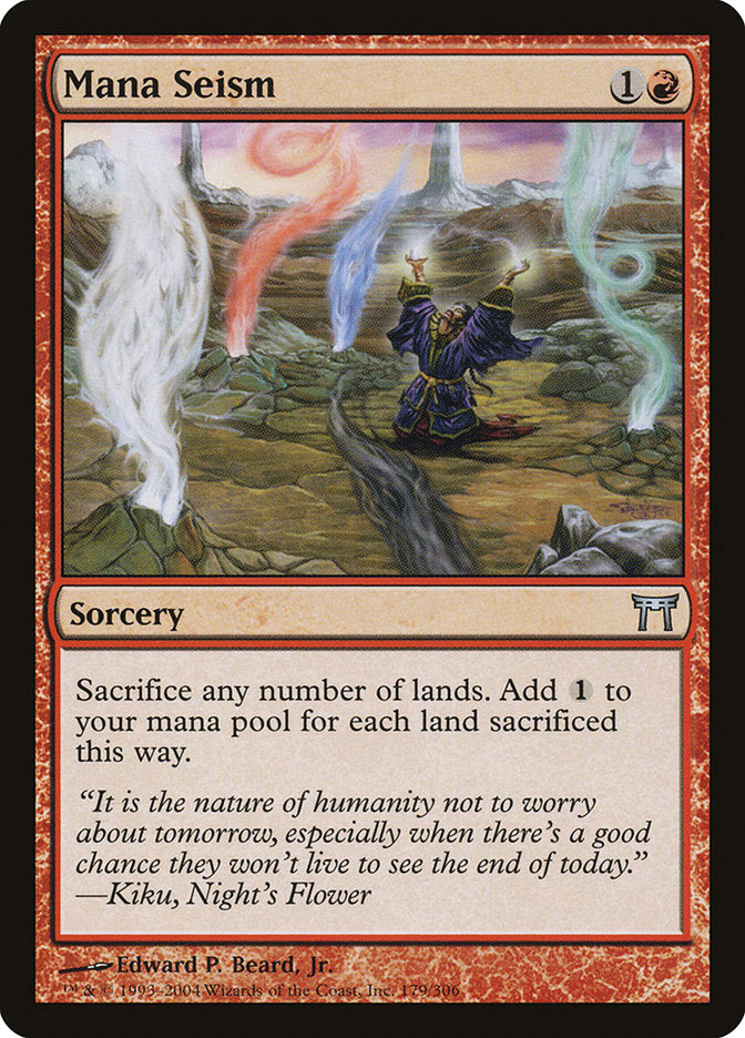 Mana Seism [Champions of Kamigawa] | Local Legends