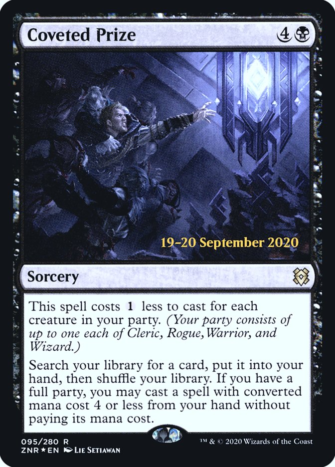 Coveted Prize [Zendikar Rising Prerelease Promos] | Local Legends