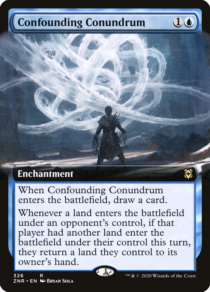 Confounding Conundrum (Extended Art) [Zendikar Rising] | Local Legends