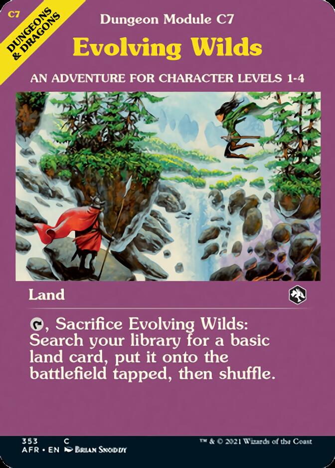 Evolving Wilds (Dungeon Module) [Dungeons & Dragons: Adventures in the Forgotten Realms] | Local Legends