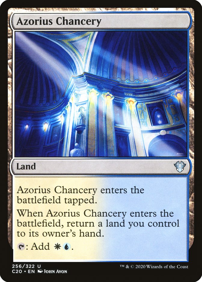 Azorius Chancery [Commander 2020] | Golgari Games