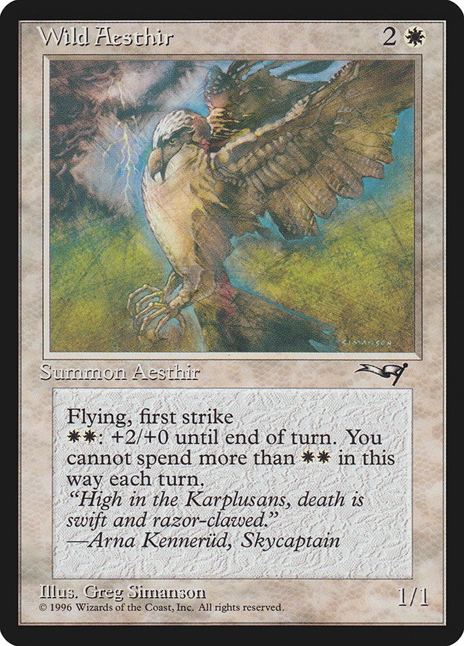 Wild Aesthir (Lightning Background) [Alliances] | Local Legends