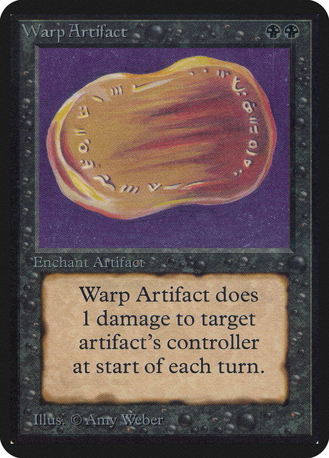 Warp Artifact [Alpha Edition] | Golgari Games