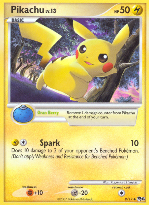 Pikachu (9/17) [POP Series 6] | Golgari Games