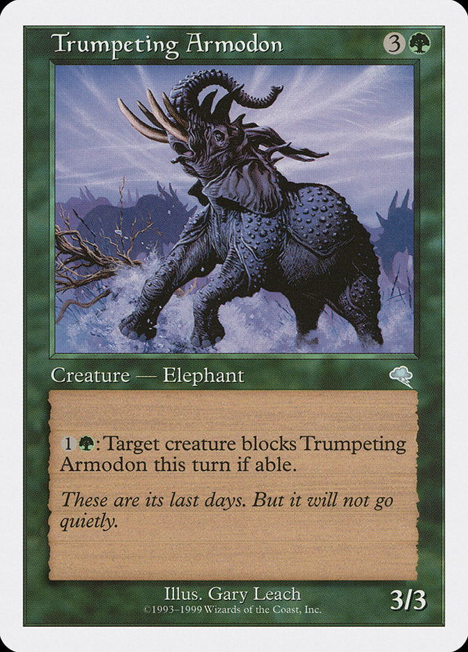 Trumpeting Armodon [Battle Royale] | Local Legends