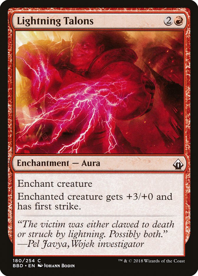Lightning Talons [Battlebond] | Local Legends