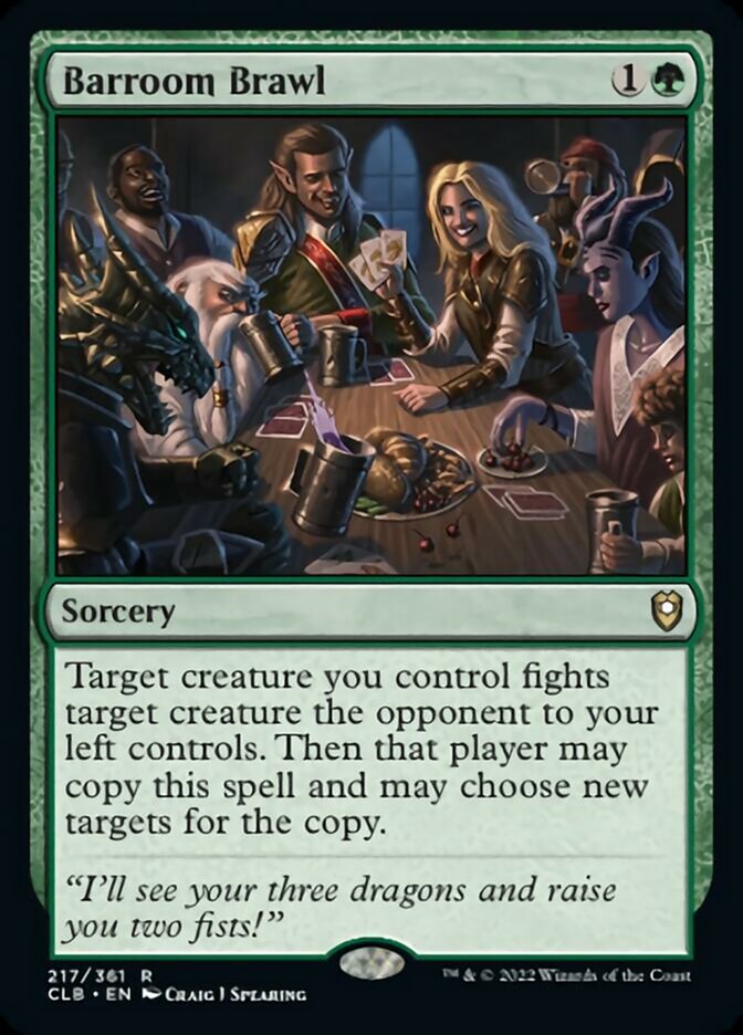 Barroom Brawl [Commander Legends: Battle for Baldur's Gate] | Local Legends