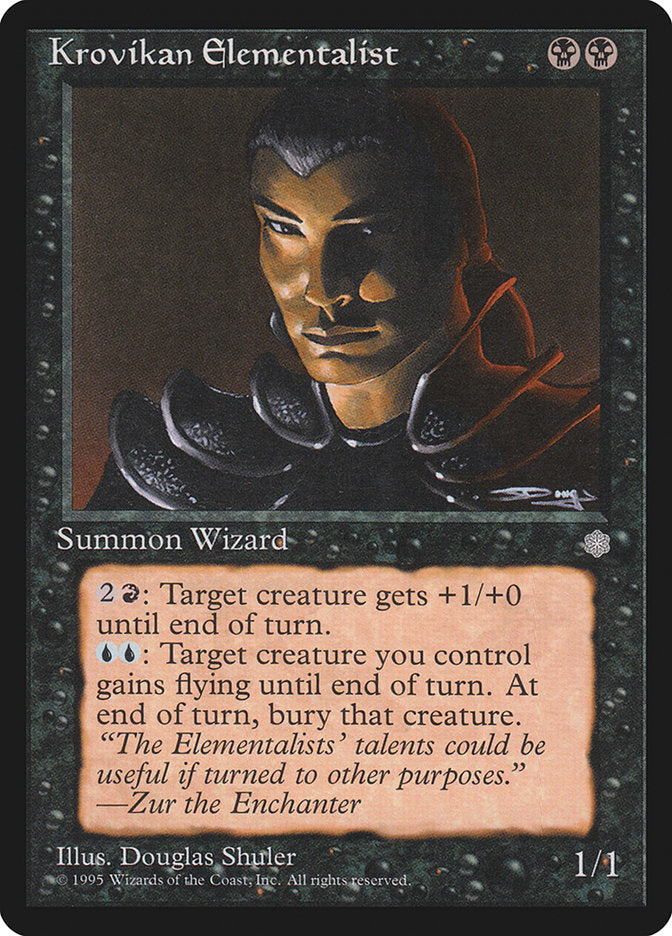 Krovikan Elementalist [Ice Age] | Local Legends