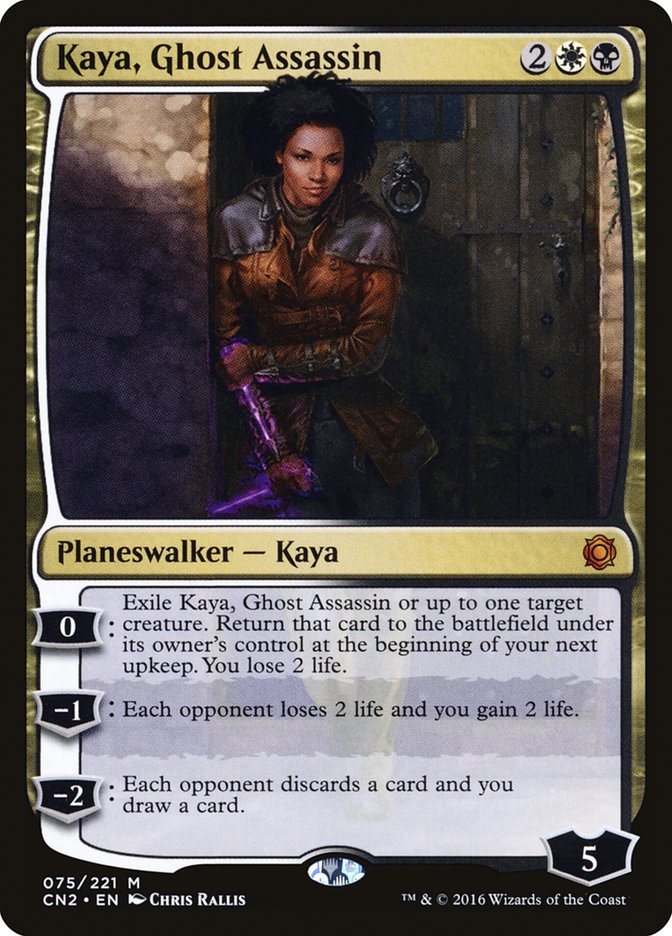 Kaya, Ghost Assassin (075/221) [Conspiracy: Take the Crown] | Golgari Games