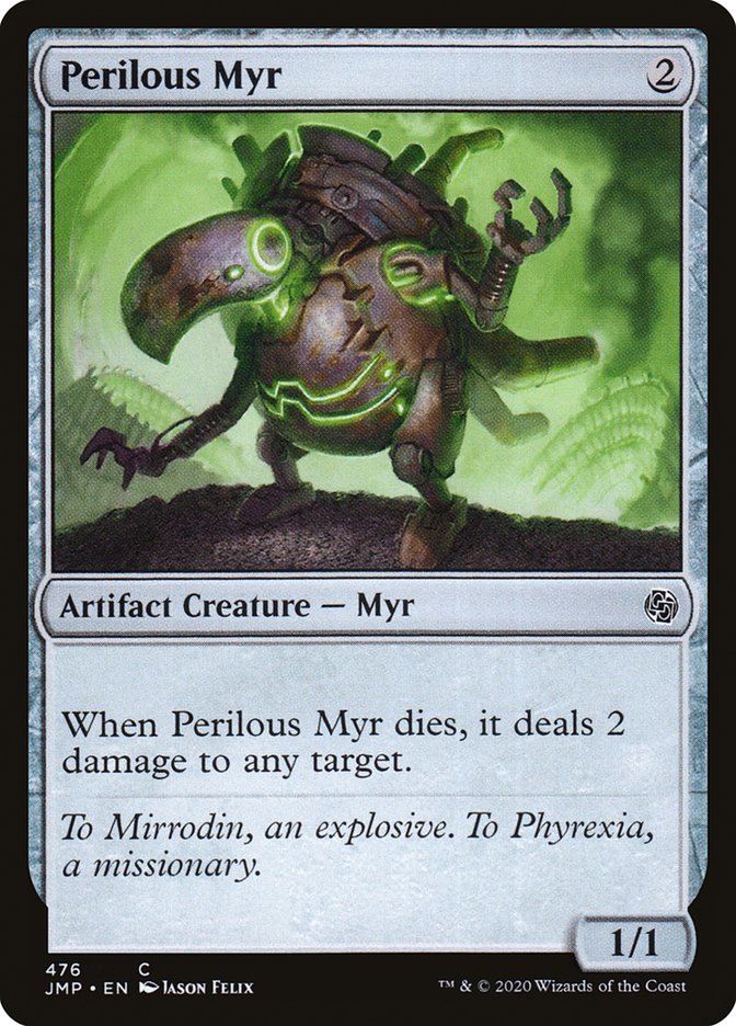 Perilous Myr [Jumpstart] | Golgari Games