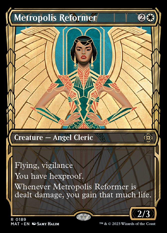 Metropolis Reformer (Showcase Halo Foil) [March of the Machine: The Aftermath] | Local Legends