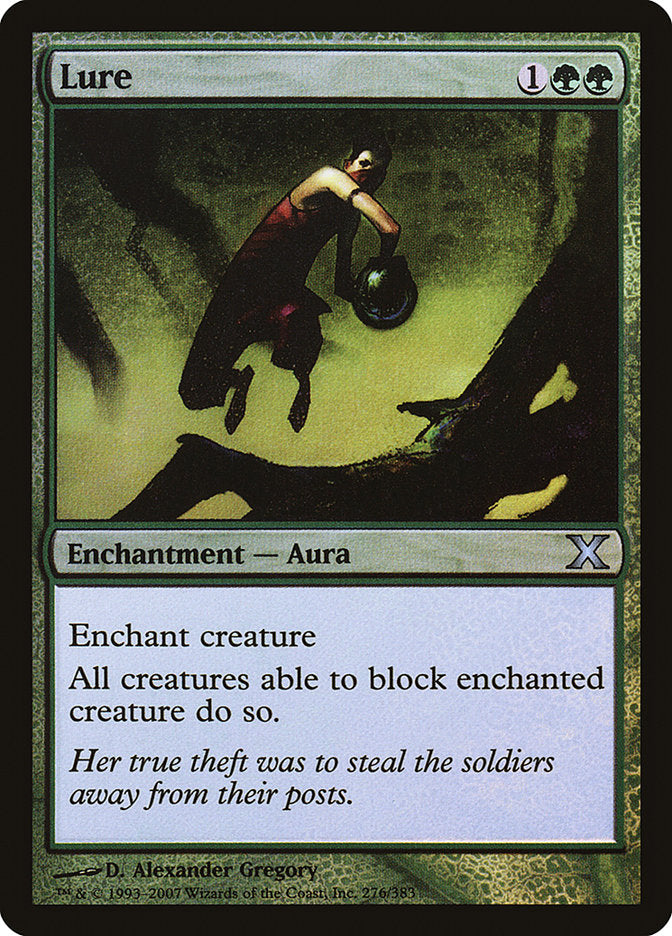 Lure (Premium Foil) [Tenth Edition] | Local Legends