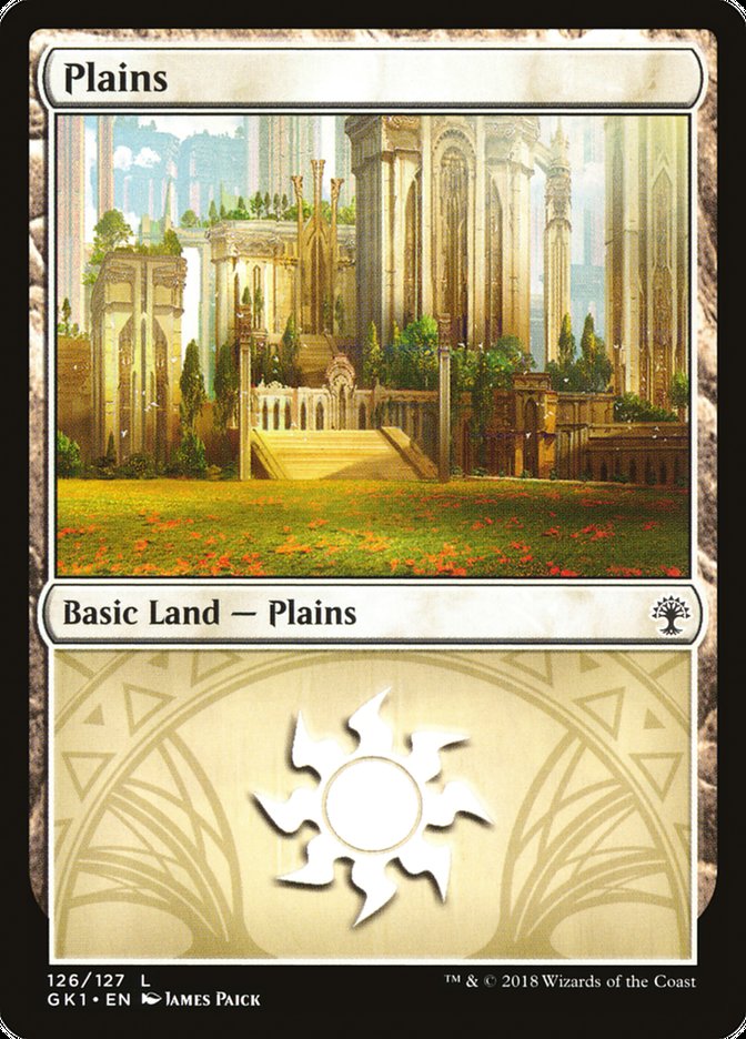 Plains (126) [Guilds of Ravnica Guild Kit] | Local Legends