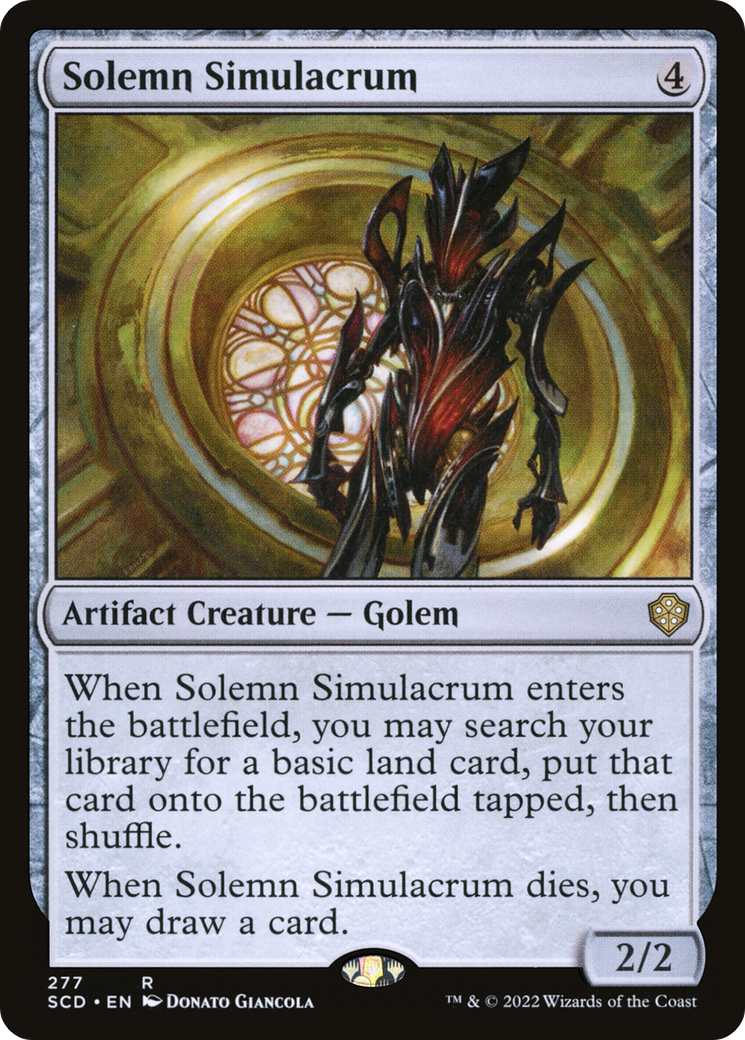 Solemn Simulacrum [Starter Commander Decks] | Local Legends