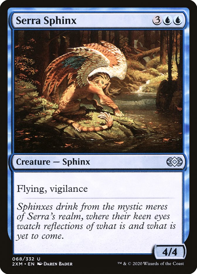 Serra Sphinx [Double Masters] | Local Legends