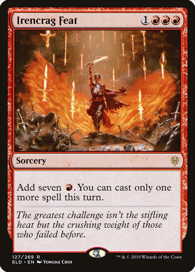 Irencrag Feat [Throne of Eldraine] | Local Legends