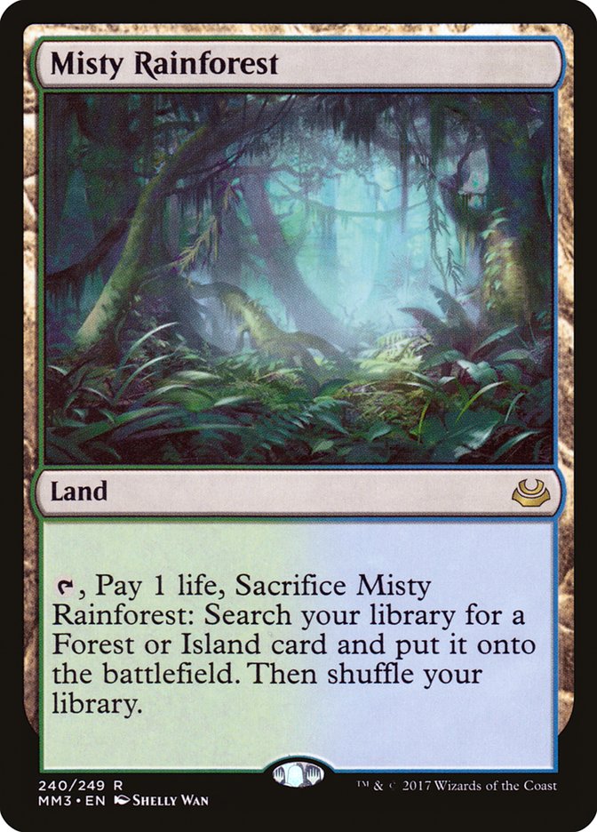 Misty Rainforest [Modern Masters 2017] | Local Legends